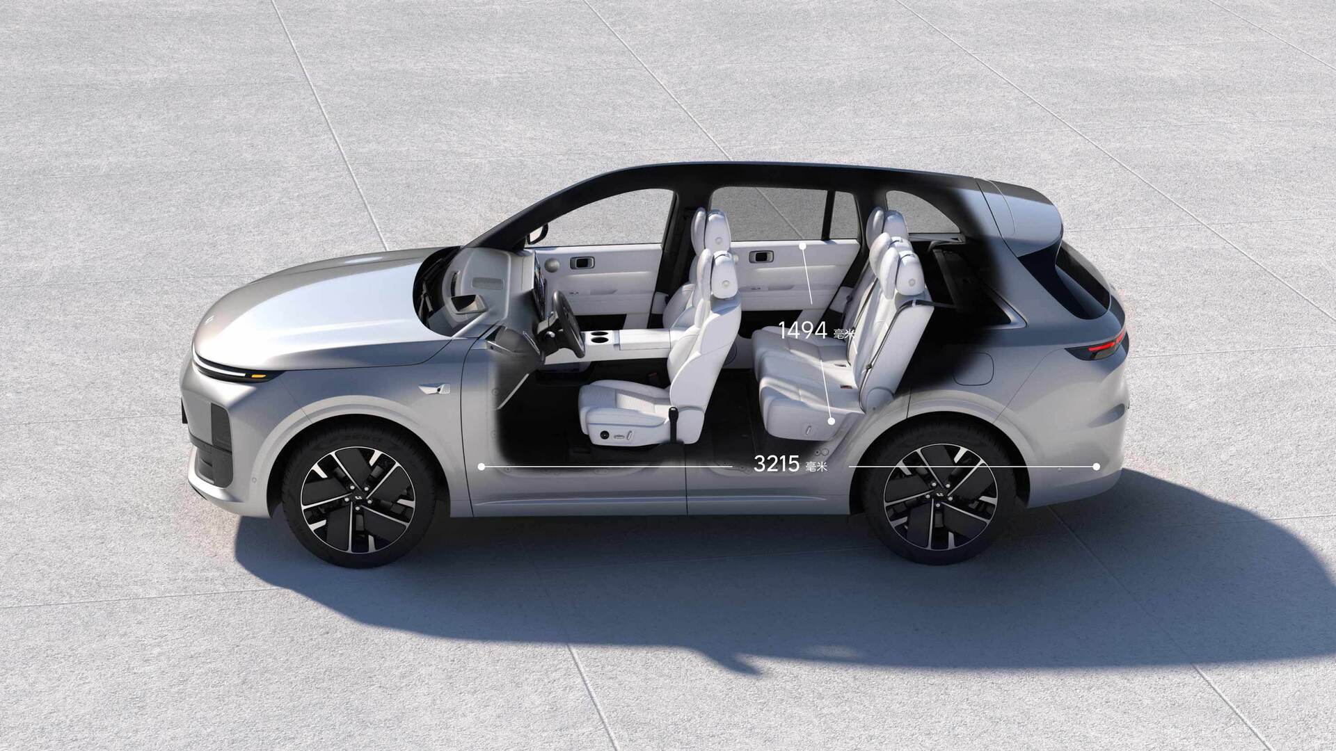 Interior space Lixiang L6