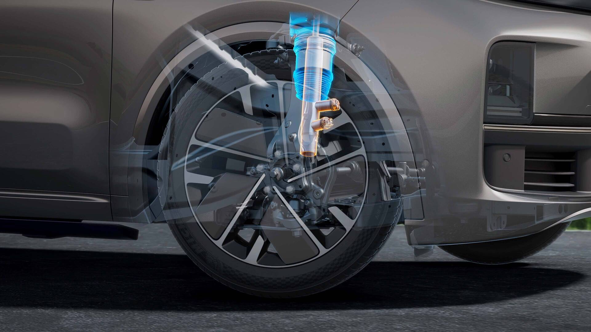 Air suspension Magic Carpet Lixiang L9