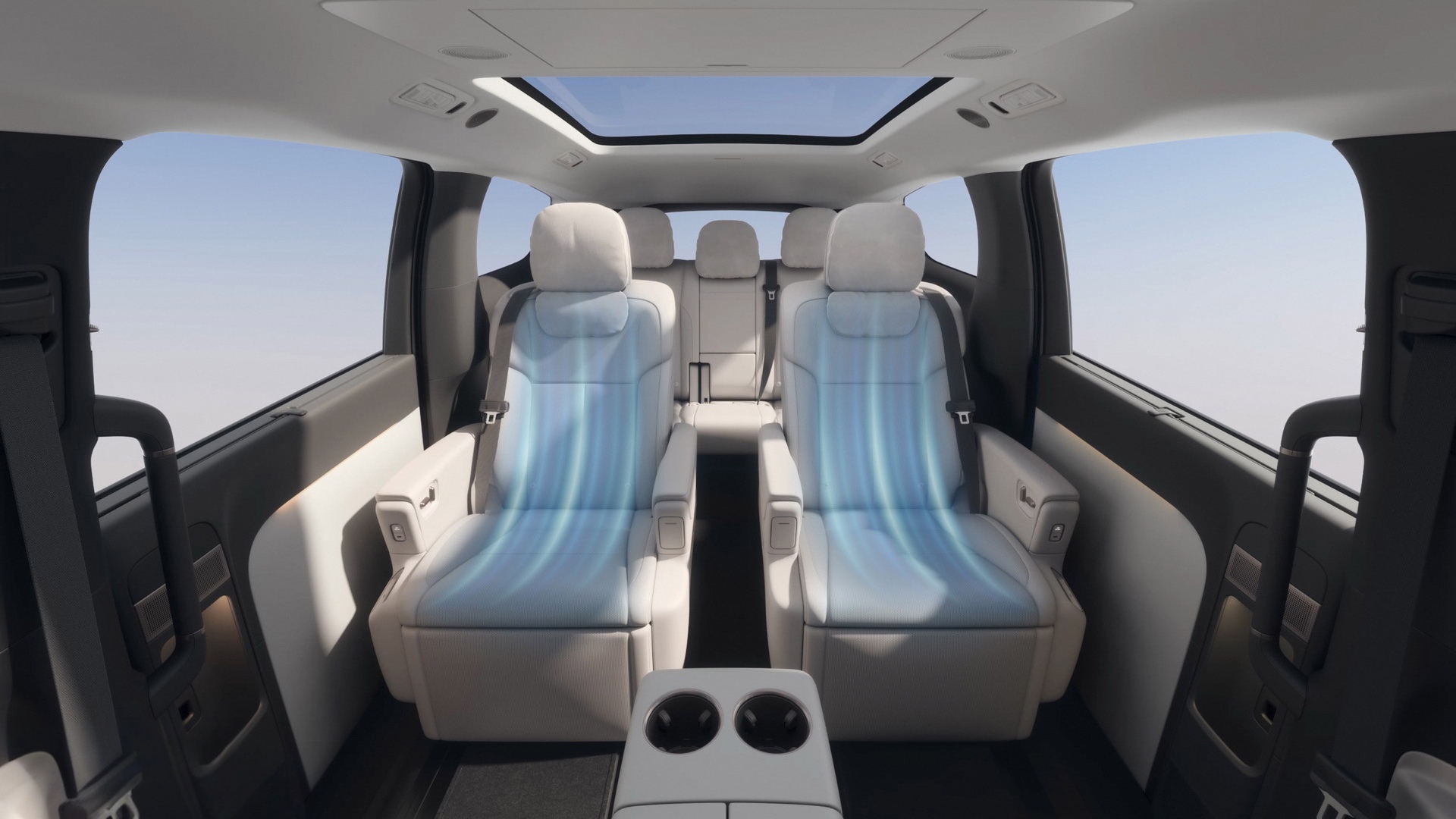 Seats ventilation Lixiang MEGA