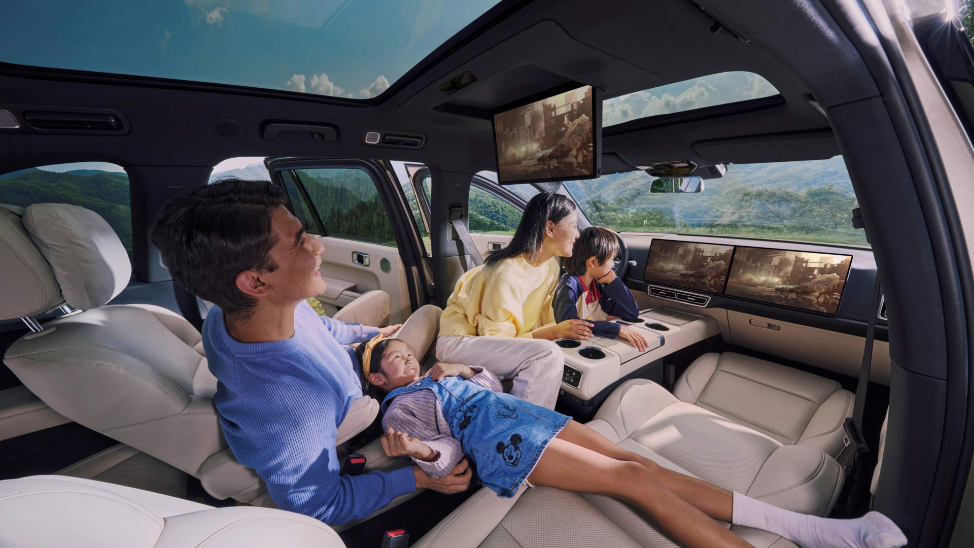 Comfortable space Li Auto