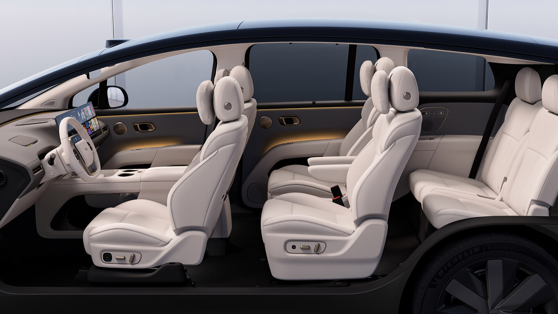 Interior space Lixiang i8