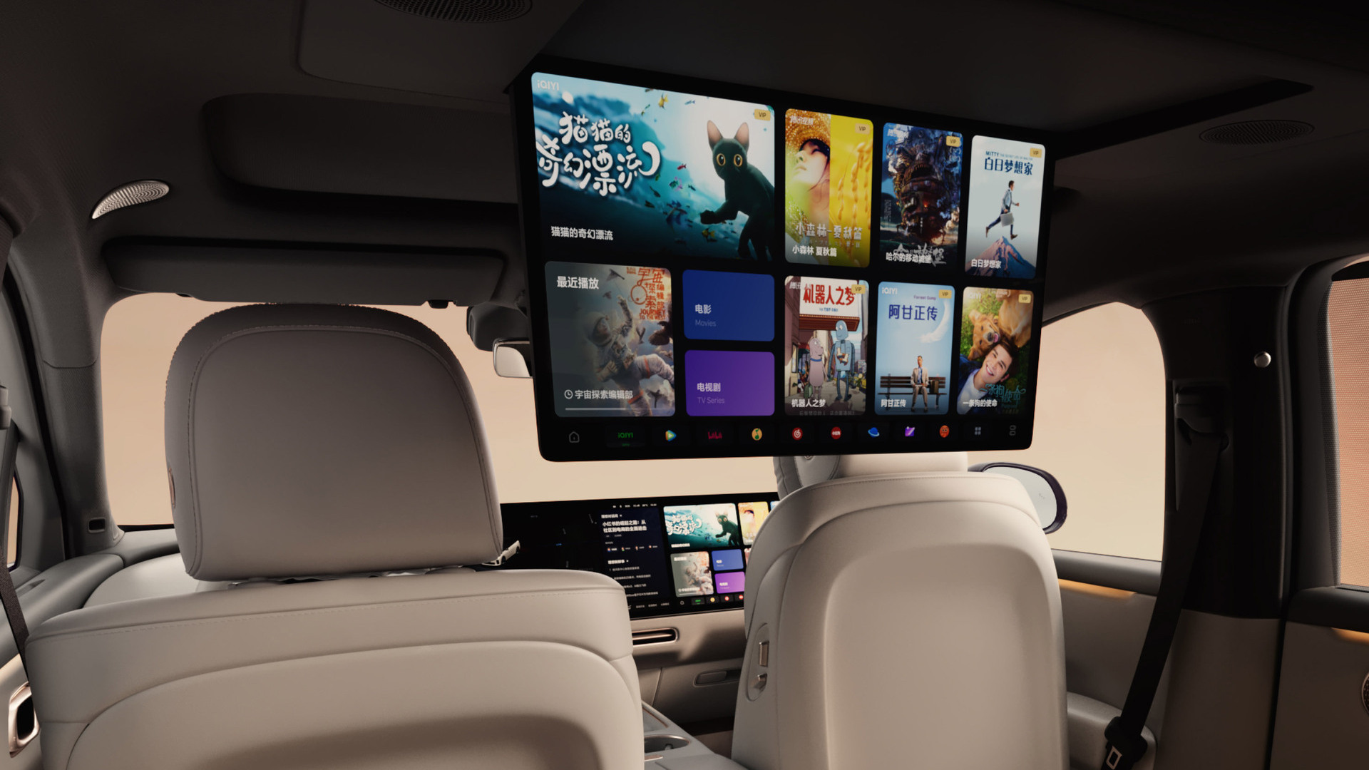 Entertainment system display Li i6